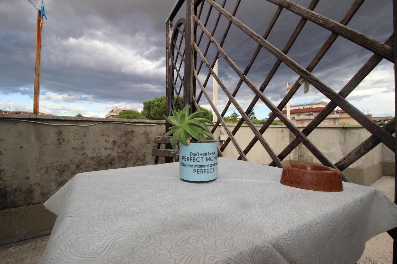 Sunny Rome Attico Con Jacuzzi, Terrazzo E Fibra Apartamento Exterior foto